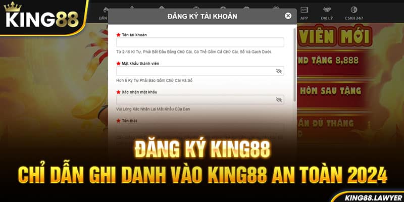 đăng ký king88